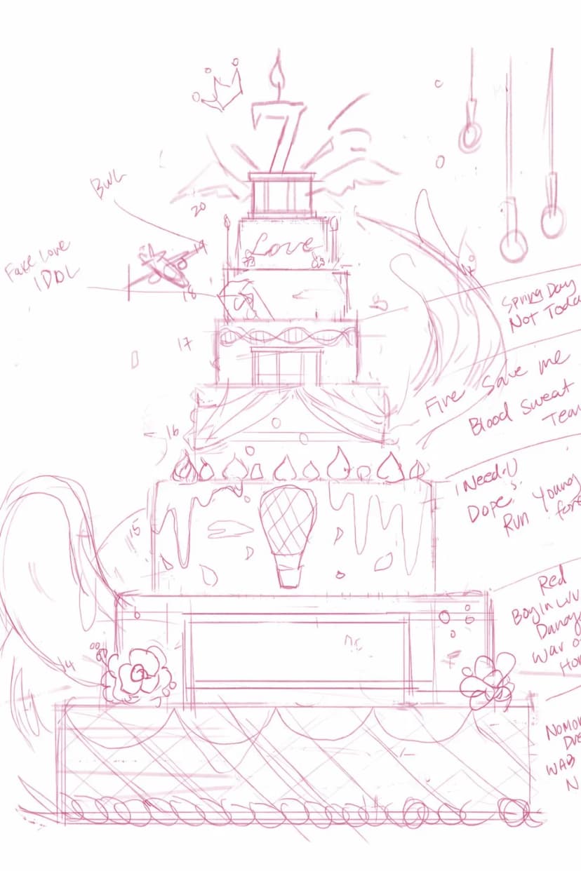 Schița unui tort de autor